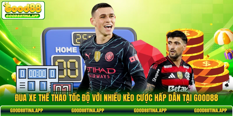 Đua xe thể thao tốc độ với nhiều kèo cược hấp dẫn tại GOOD88